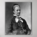 Portrait of Belva Ann Bennett Lockwood Poster