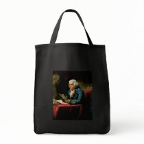 Portrait of Benjamin Franklin Canvas Bag