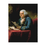 Portrait of Benjamin Franklin postcards