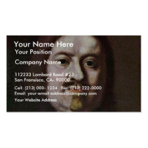 Portrait Of Bernard Ignat Martinice Detail By ? Kr Business Card Template