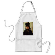 Portrait Of Berthe Morisot Apron
