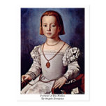 Portrait Of Bia Medici By Angelo Bronzino Postcards