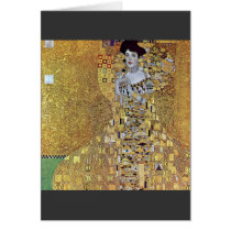 Portrait of Block-Bauer 2 by Gustav Klimt Cards
