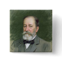 Portrait of Camille Saint-Saens  1903 Pin