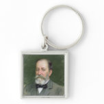 Portrait of Camille Saint-Saens  1903 keychains