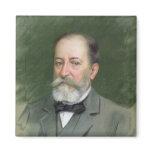 Portrait of Camille Saint-Saens  1903 magnets