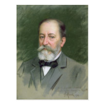 Portrait of Camille Saint-Saens  1903 Post Card
