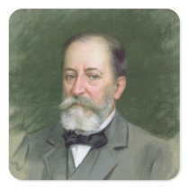 Portrait of Camille Saint-Saens  1903 Stickers