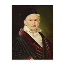 Portrait of Carl Friedrich Gauss, 1840 Post Cards