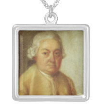 Portrait of Carl Philipp Emanuel Bach, c.1780 Custom Necklace
