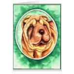 Portrait of Cayenne Greeting Cards