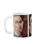 Portrait of Celso Lagar - Amedeo Modigliani mugs