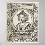 Portrait of Christopher Columbus Posters