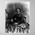 Portrait of Clara Barton posters