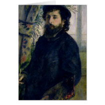 Portrait of Claude Monet  1875 Cards