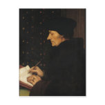 Portrait of Desiderius Erasmus postcards