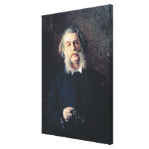 Portrait of Dmitri Vasilievich Grigorovich Canvas Prints