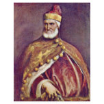 Portrait Of Doge Andrea Gritti By Tizian flyers
