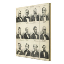 Portrait of Early Settler Morrison, Minnesota Gallery Wrap Canvas