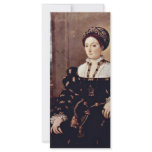 Portrait Of Eleonora Gonzaga By Tiziano Vecellio rack cards