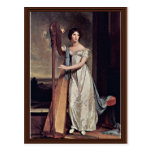 Portrait Of Eliza Ridgely (The Lady With The Harp) Post Cards