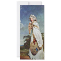 Portrait Of Elizabeth Farren Later Countess Rack Card