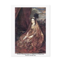 Portrait Of Elizabeth Theresa Or Shirley Postcards