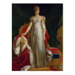 Portrait of Empress Marie Louise  of France Post Card