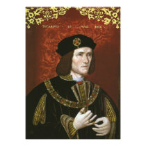 Portrait of English King Richard III