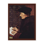 Portrait Of Erasmus Of Rotterdam postcards
