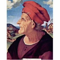 Portrait Of Francesco Giamberti. By Piero Di Cosim Acrylic Cut Out
