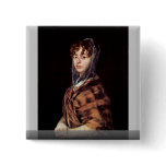 Portrait Of Francisca Sabasa Y Garcia buttons