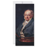 Portrait Of Francisco De Goya By Vicente Lã³Pez rack cards