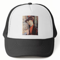 Portrait of Frank Burty Haviland by Modigliani Mesh Hats