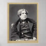 Portrait of French Architect Felix Duban 1860 Posters