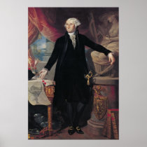 Portrait of George Washington, 1796 Print
