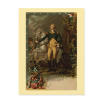 Portrait of George Washington Post Card