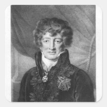 Portrait of Georges Cuvier Sticker