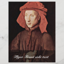 Portrait Of Giovanni Arnolfini By Eyck Jan Van (Be Flyers