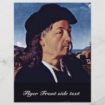 Portrait Of Giuliano Da Sangallo. By Piero Di Cosi Flyers