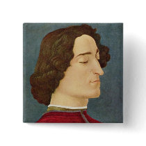 Portrait of Giuliano de' Medici Pin
