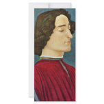 Portrait Of Giuliano De 'Medici By Botticelli Sand rack cards