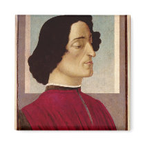 Portrait of Giuliano de' Medici  c.1480 Refrigerator Magnets