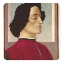Portrait of Giuliano de' Medici  c.1480 Stickers