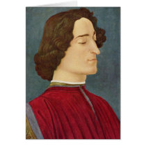 Portrait of Giuliano de' Medici Cards