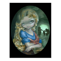 "Portrait of Goldilocks" Postcard