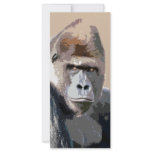 Portrait of Gorilla rack cards