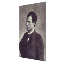 Portrait of Gustav Mahler, 1897 Stretched Canvas Prints
