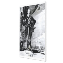 Portrait of Gustavus Adolphus the Great Gallery Wrap Canvas