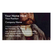 Portrait Of Hans Eitel Besserer I Of Schnürpflinge Business Card Templates